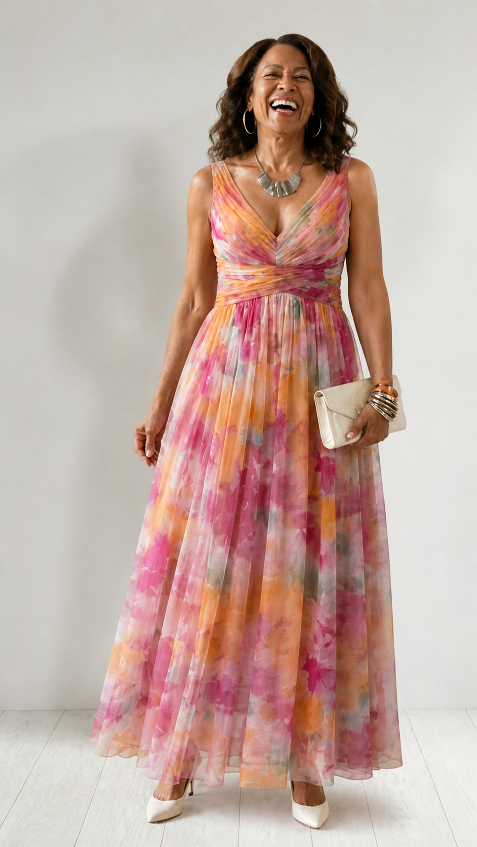 Jolene | Soft Wrap Maxi Dress