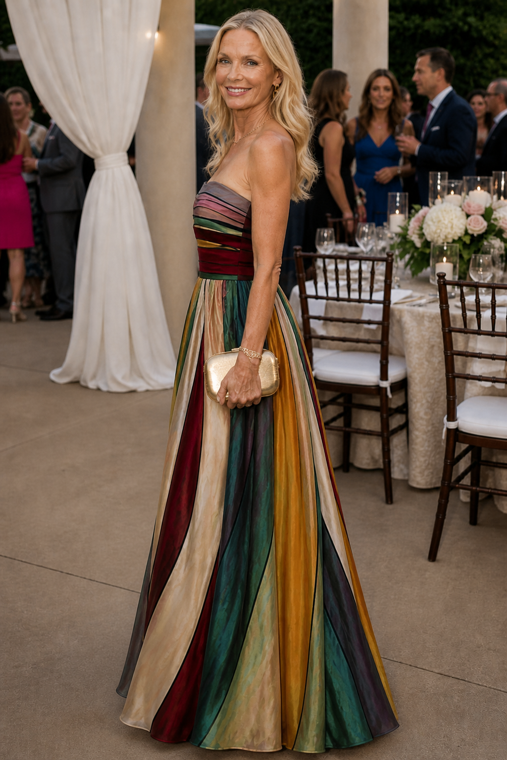Beatrix | Effortless Strapless A Line Dress