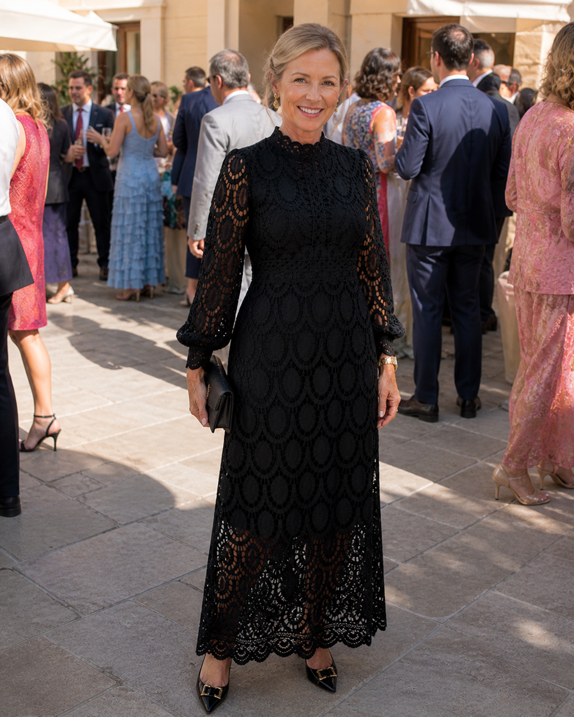Ottilie | Lace Midi Dress