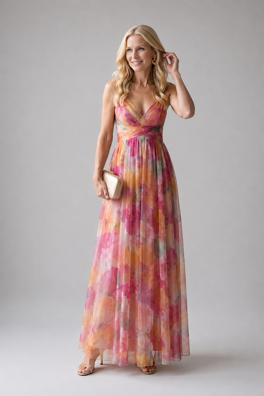 Elowen | Wrap Maxi Dress