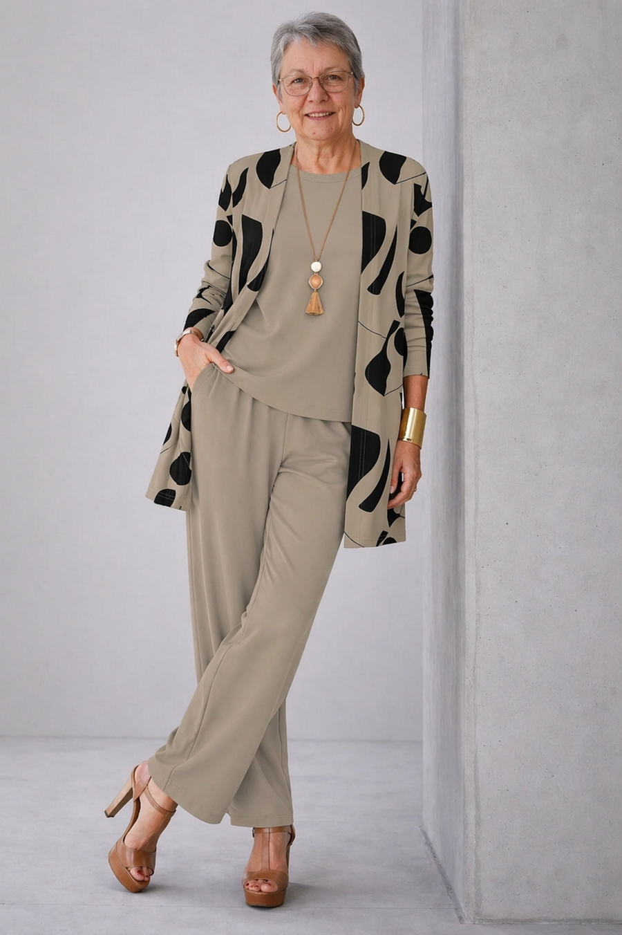 Sherley | Classic Elegance Three Piece Set