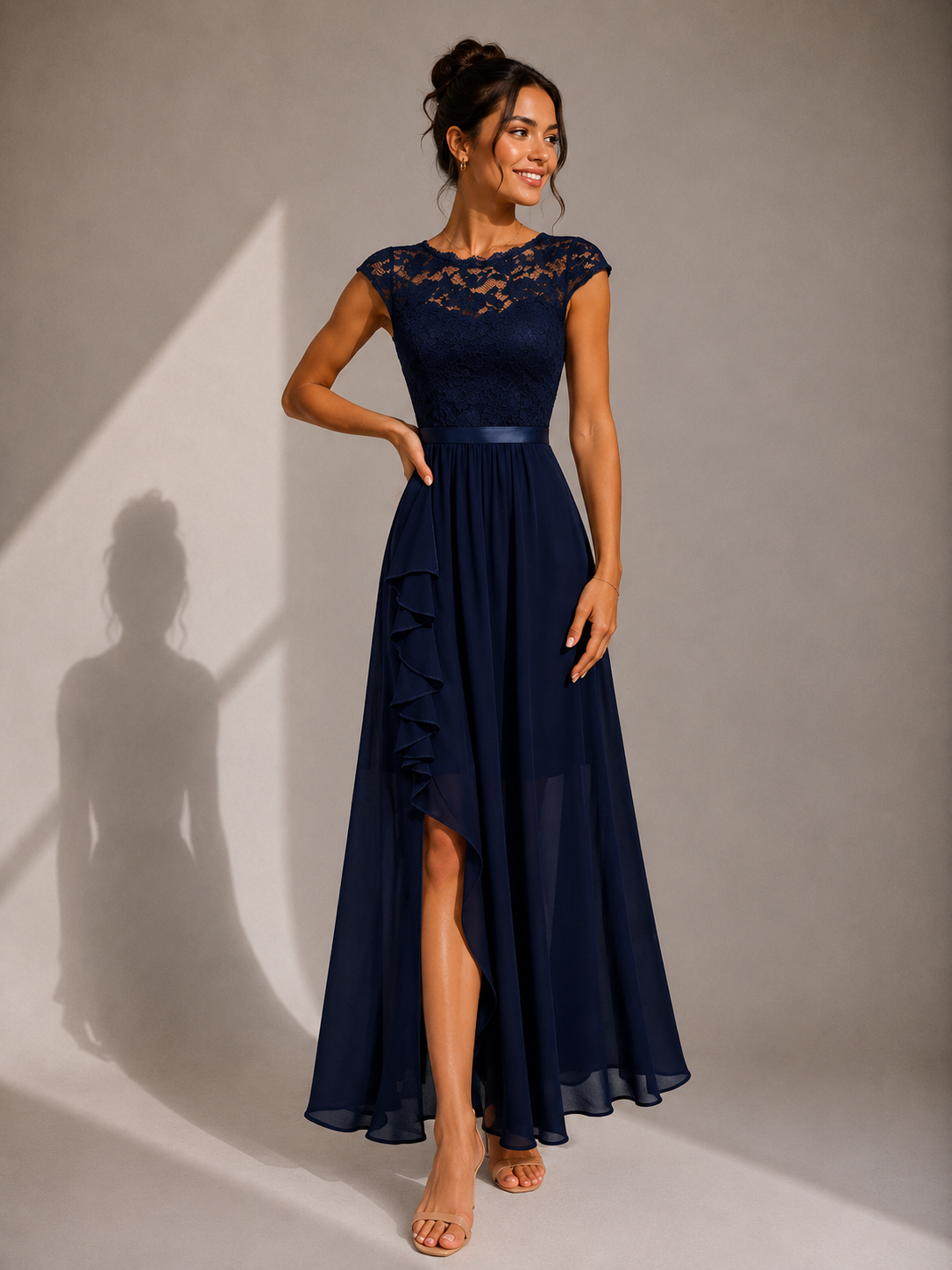 Fern | Lace Bodice Maxi Dress