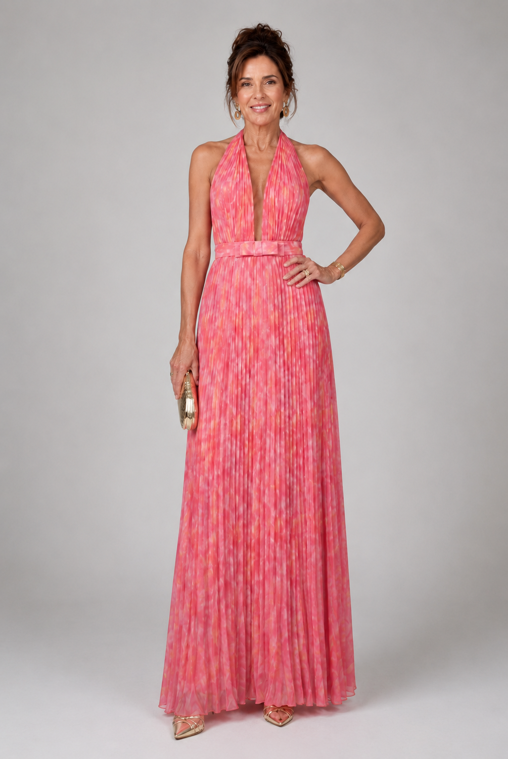 Rosalie | Halter Maxi Dress
