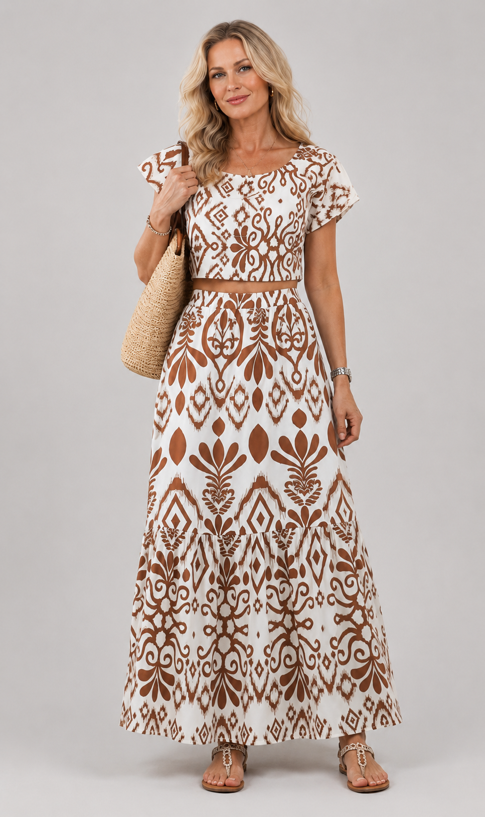 Noémie | Floral Midi Dress
