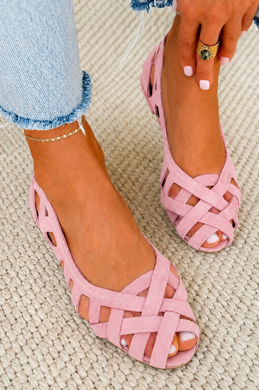Caterina — Woven Sandals