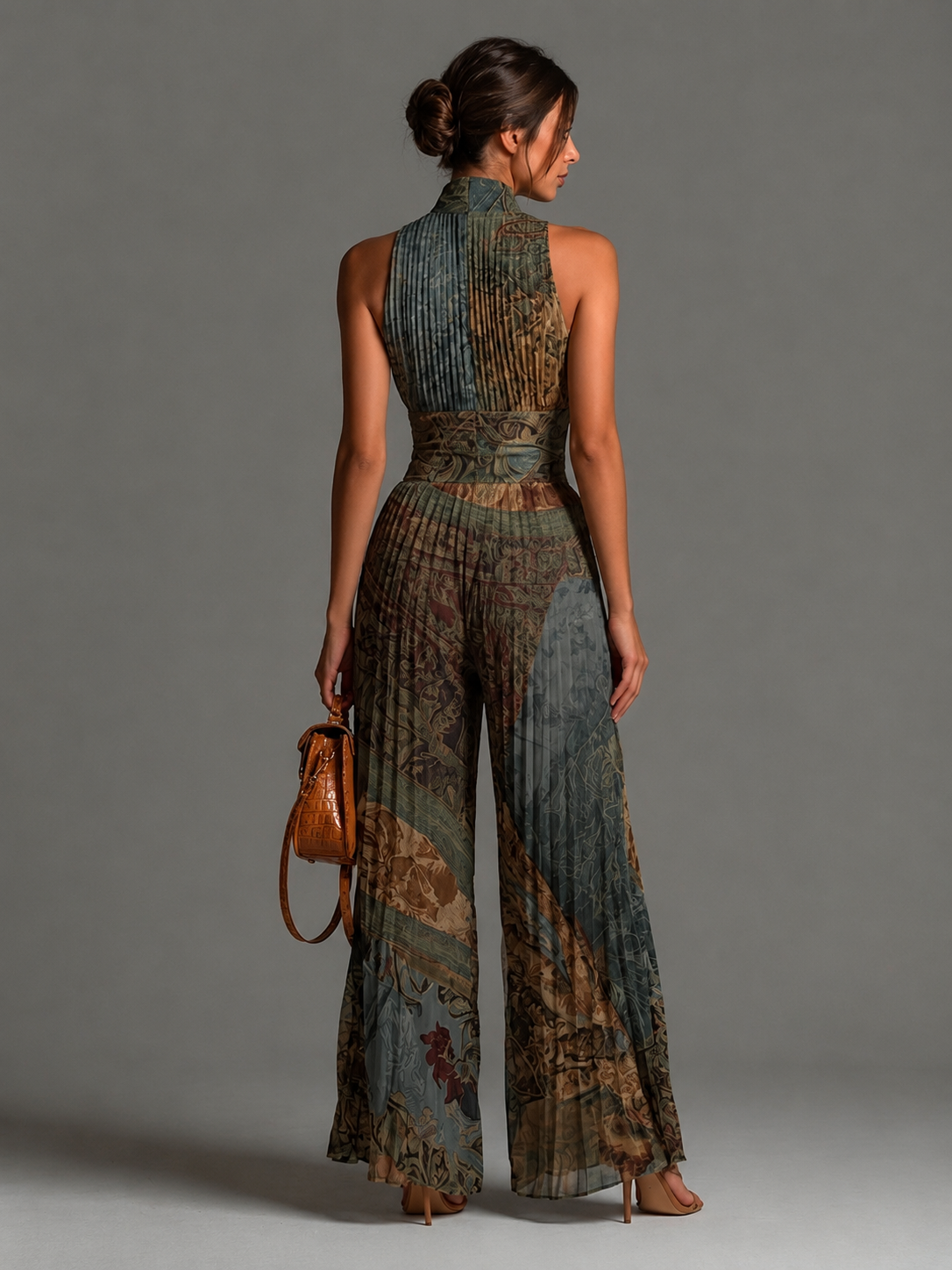 Delphine | Pleated Jumpsuit