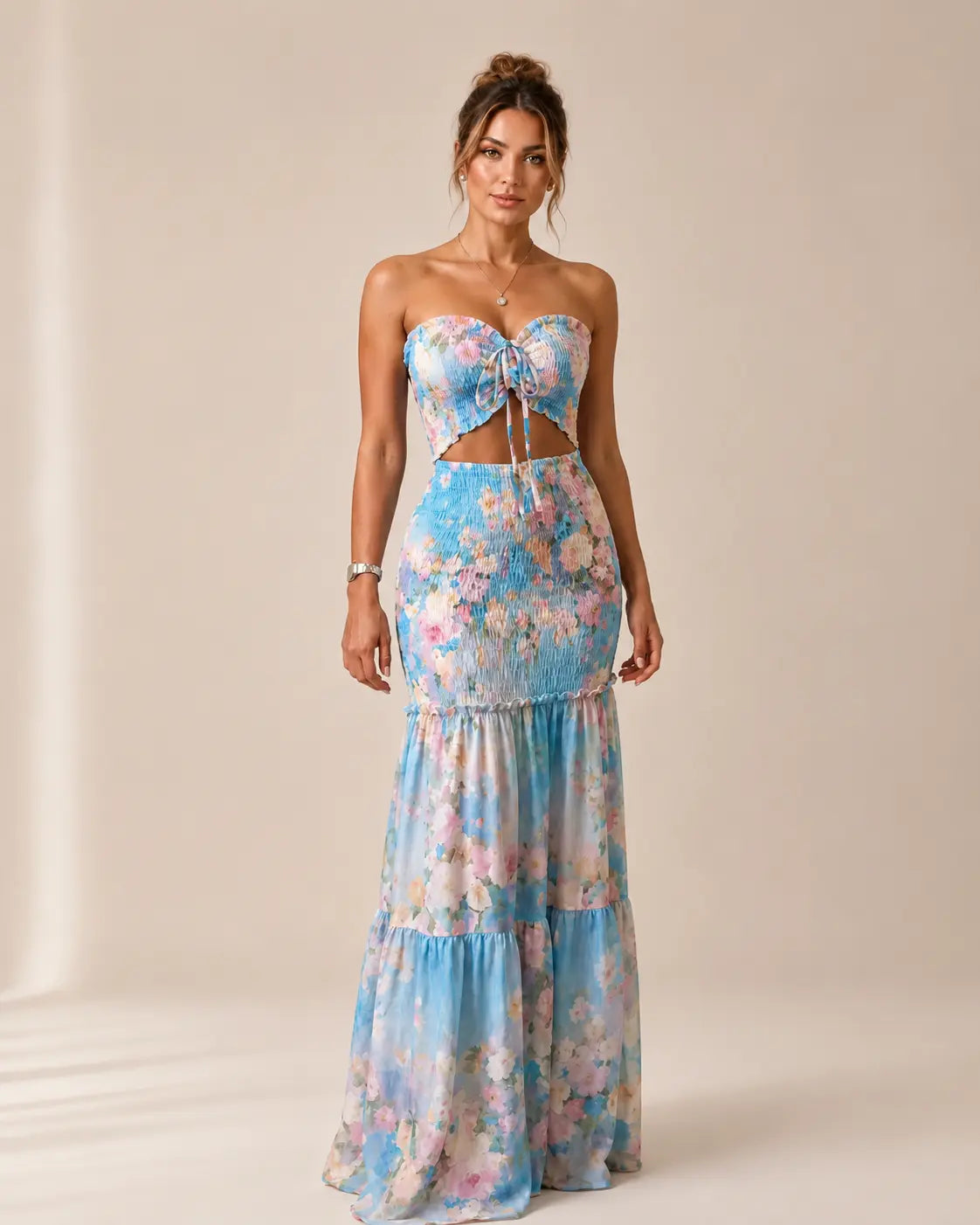 Liana | Floral Two Piece Set