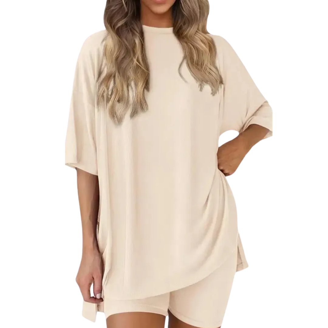 LENNIE™ – Soft Solid Lounge Short Set