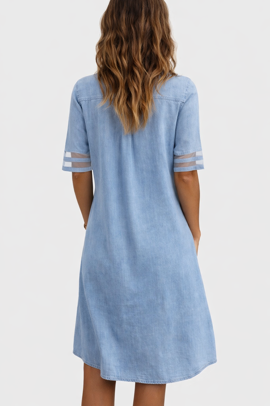 Miriam | Comfortable Flattering Denim Dress
