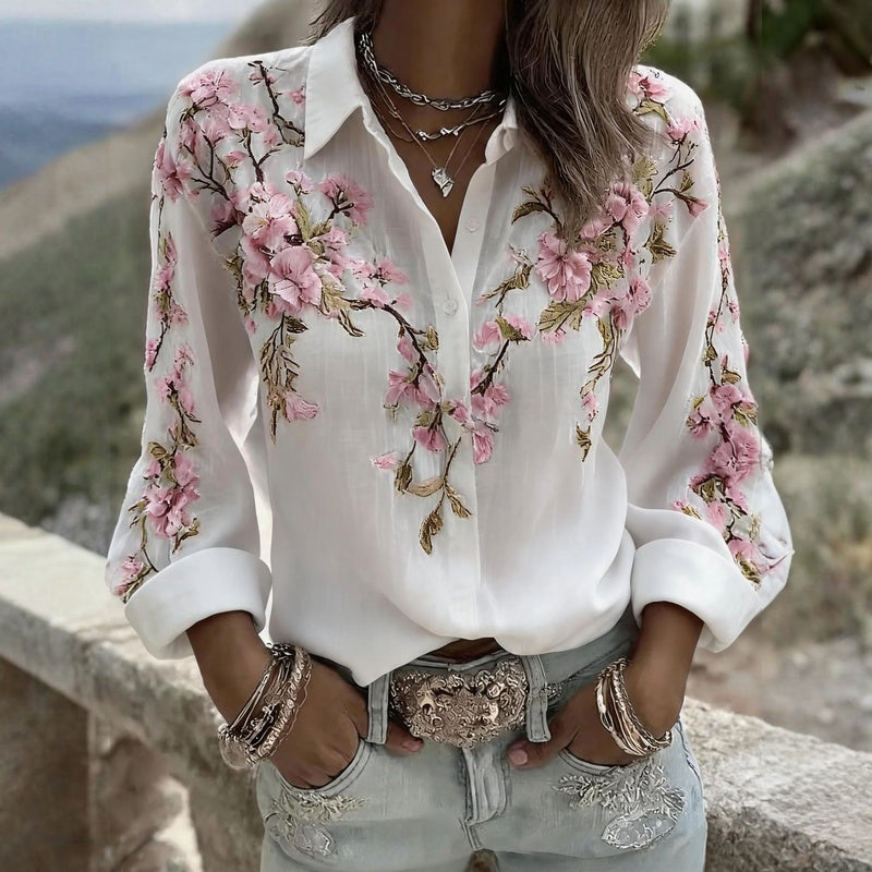 Flora | Blossom Print Blouse