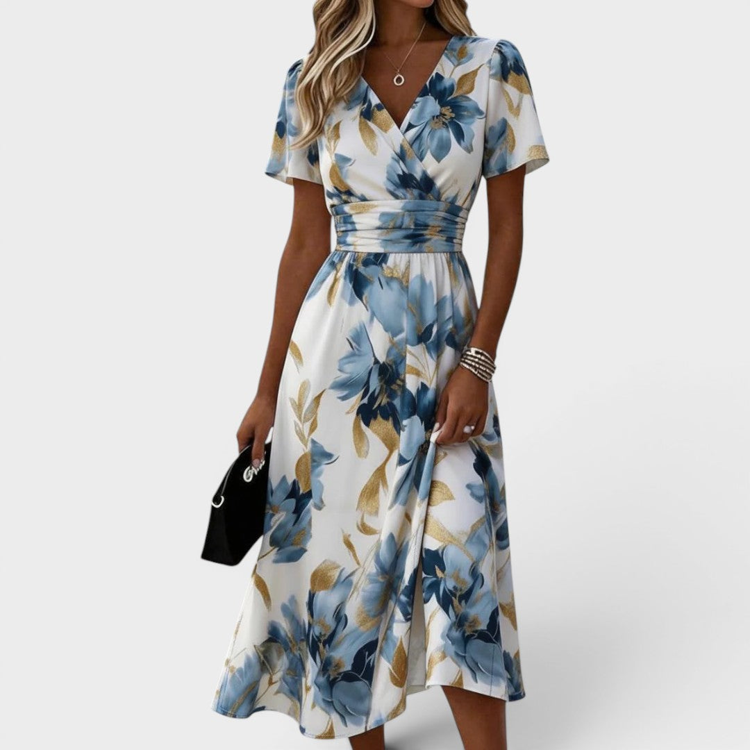 Leonora | A Line Midi Dress