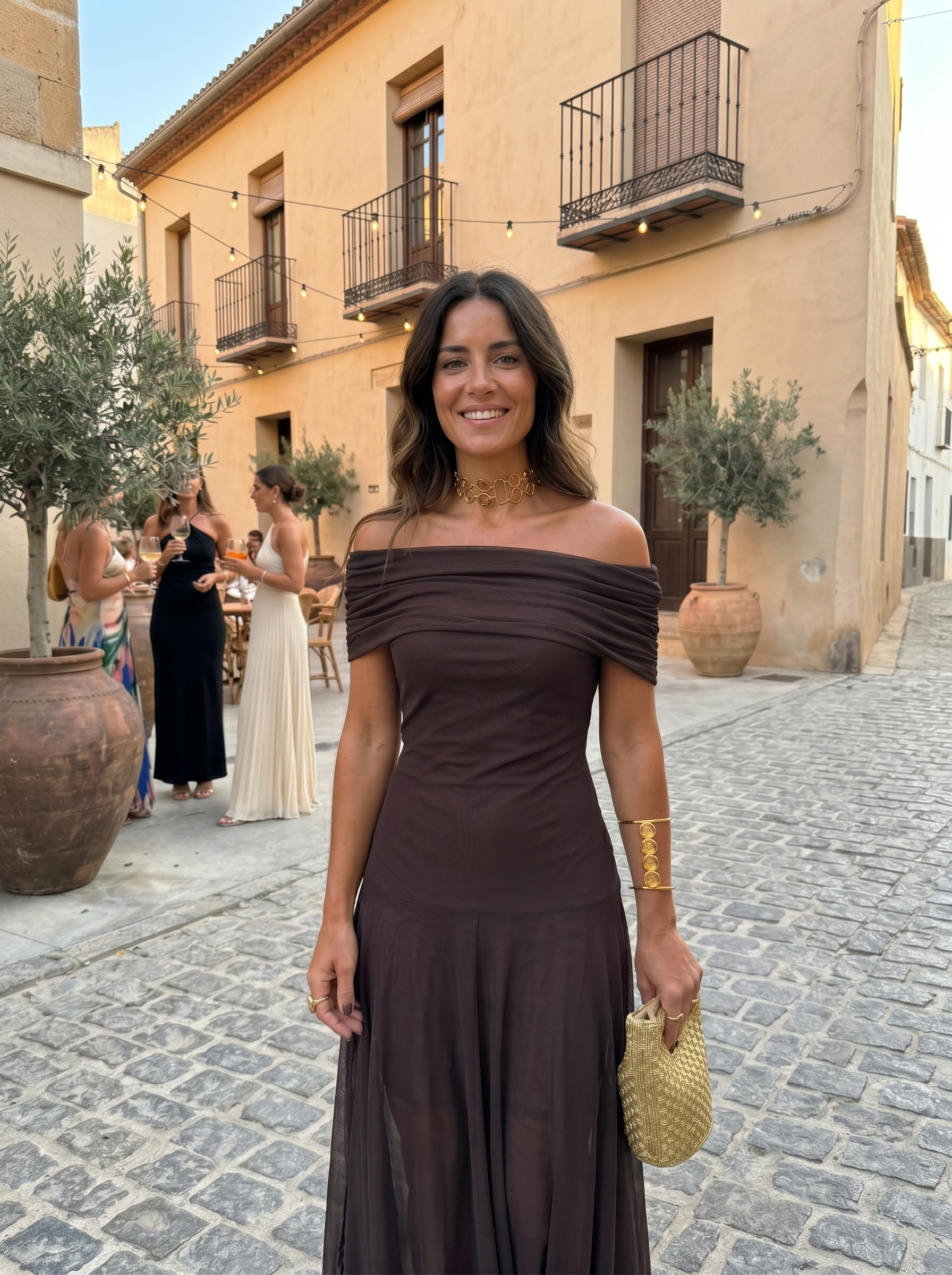 Thea | One Shoulder Print Maxi Dress