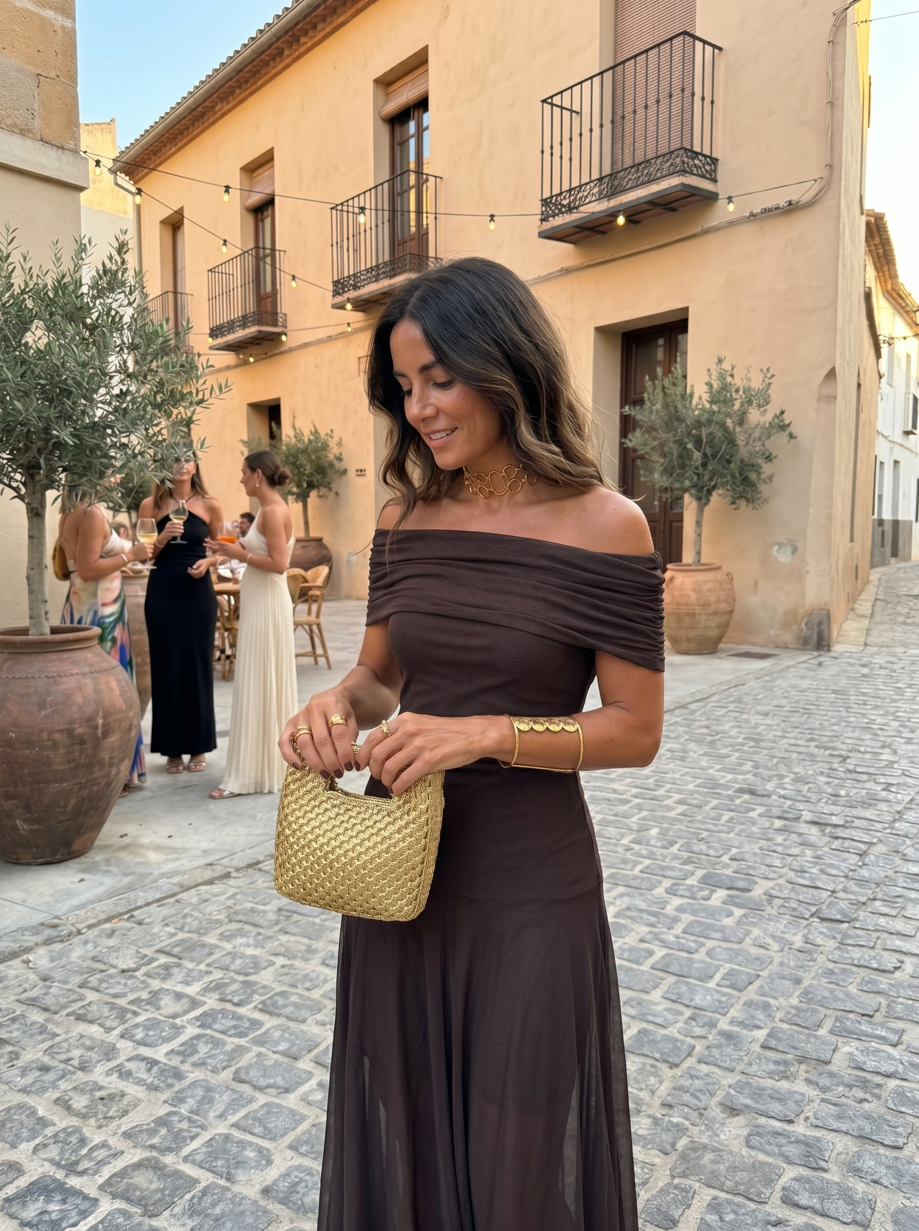 Thea | One Shoulder Print Maxi Dress