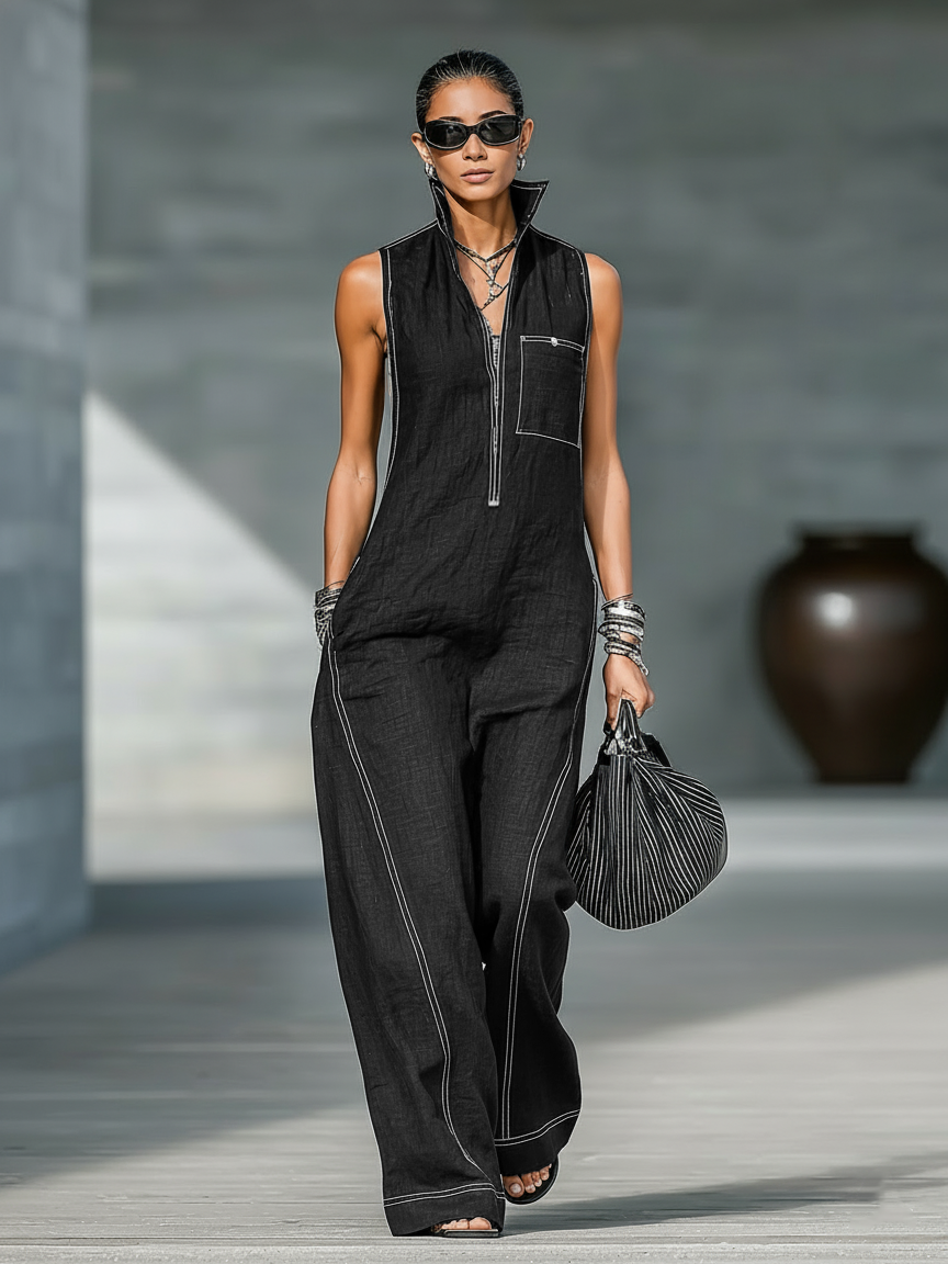 Velma | Elegant Sleeveless Jumpsuit