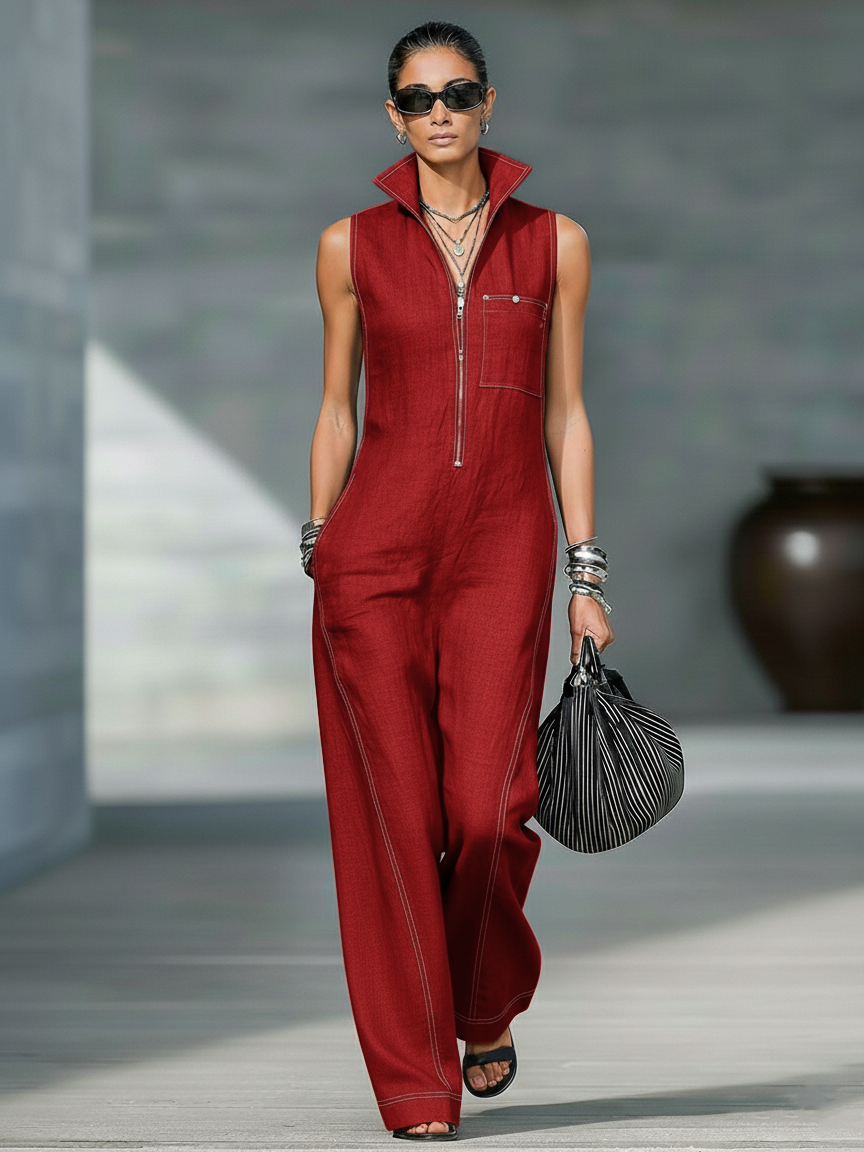 Velma | Elegant Sleeveless Jumpsuit