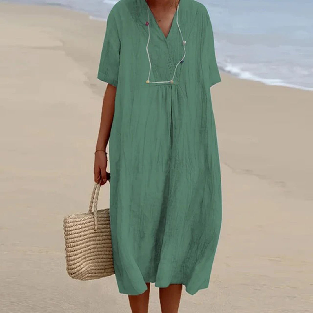 KARINA™ - Relaxed Fit Midi Dress