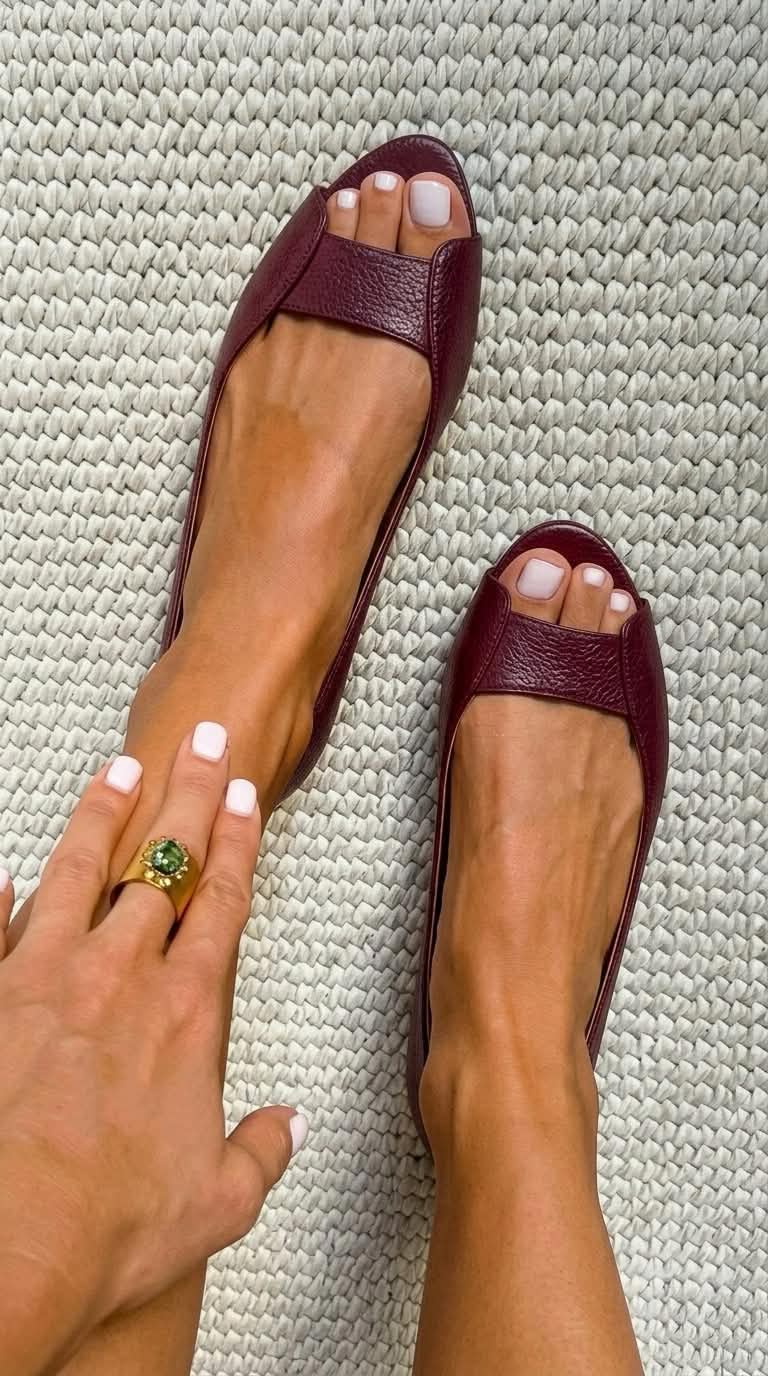 Adelina — Gold Comfort Flats
