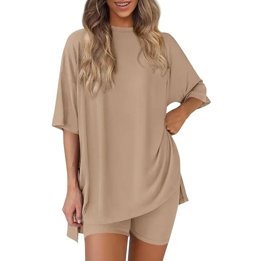 HALSEY™ – Relaxed Solid Lounge Two-Piece Set