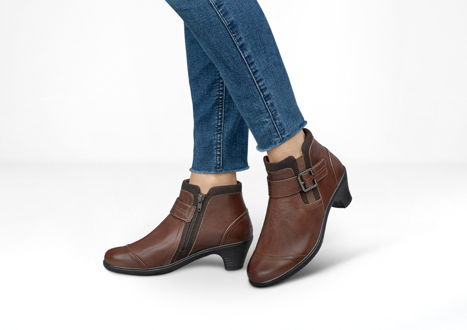 Anna | Warm Lined Shoes in Brown