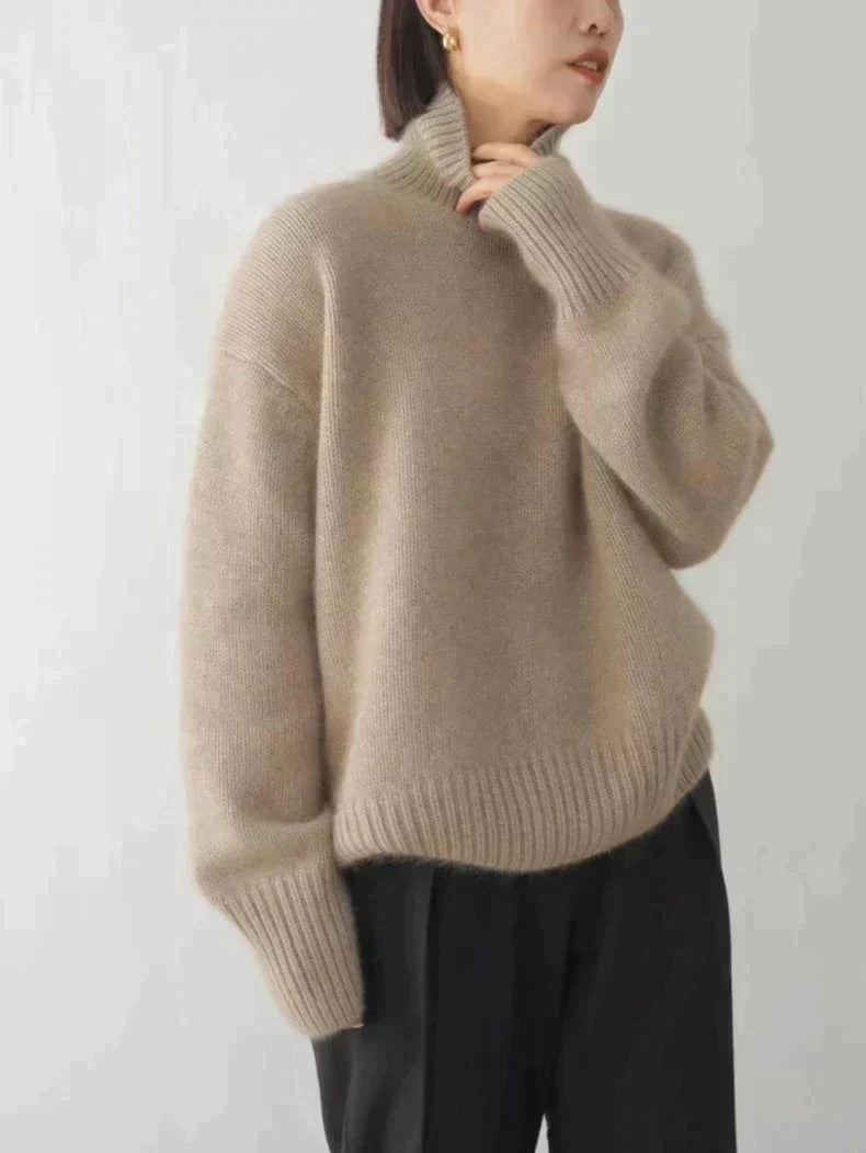 Isaboll | Soft Knit High Neck Jumper