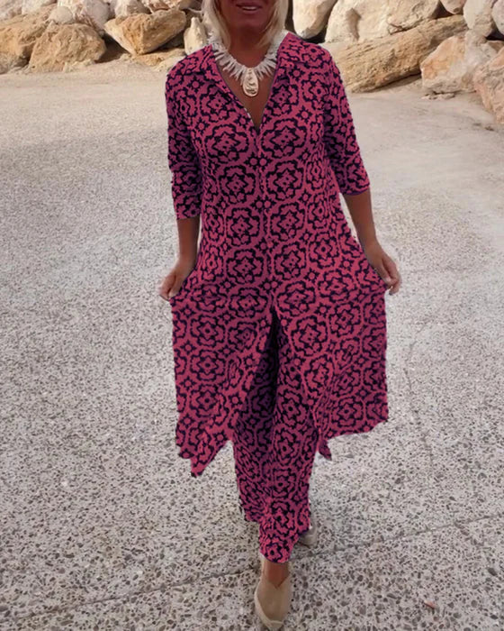 Sara | Two Piece Set with Buttons