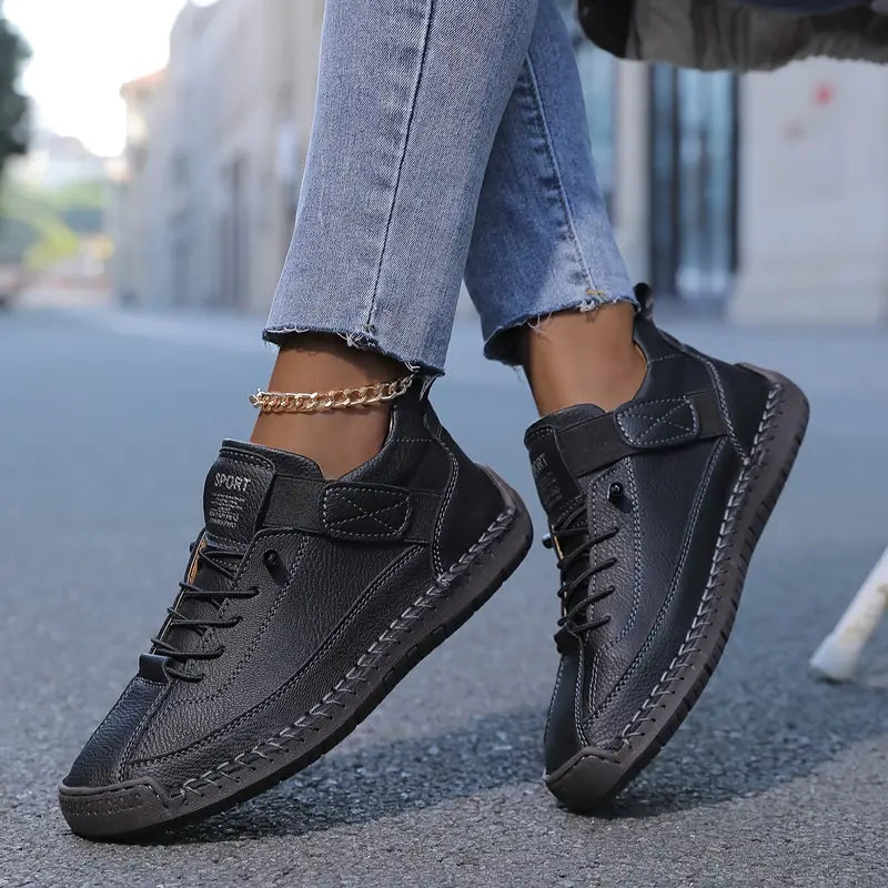Mia | Wide Fit Slip On Sneakers