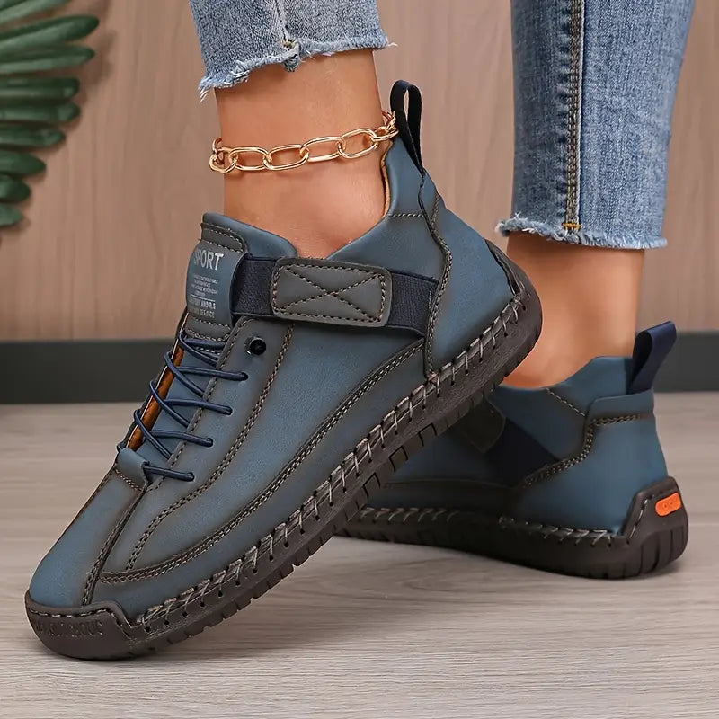 Mia | Wide Fit Slip On Sneakers