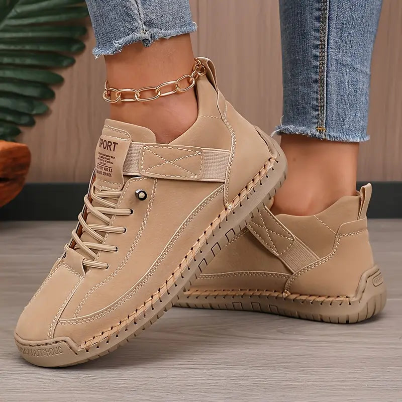 Mia | Wide Fit Slip On Sneakers