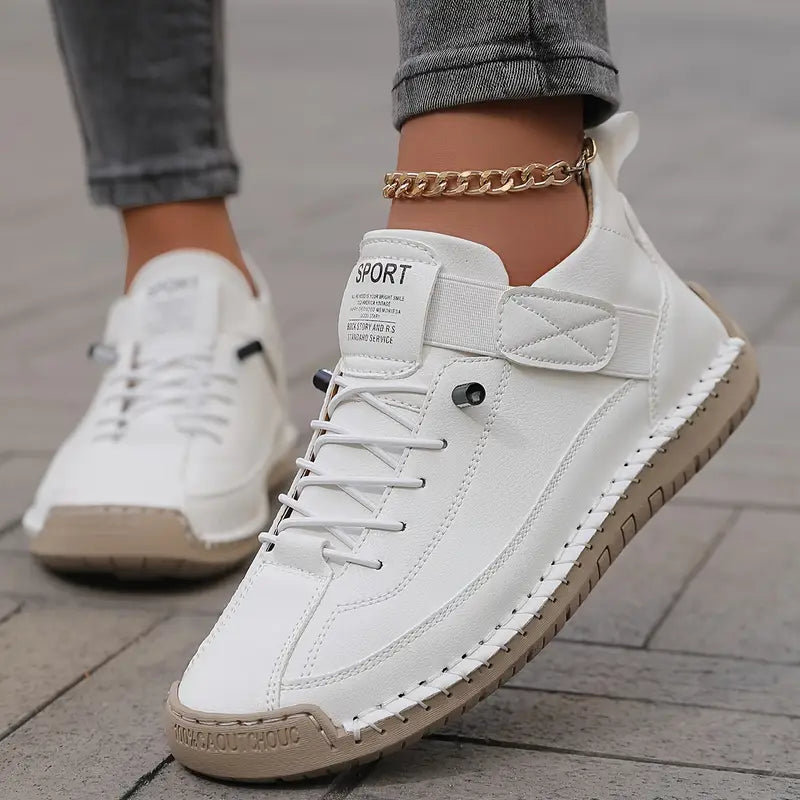 Mia | Wide Fit Slip On Sneakers