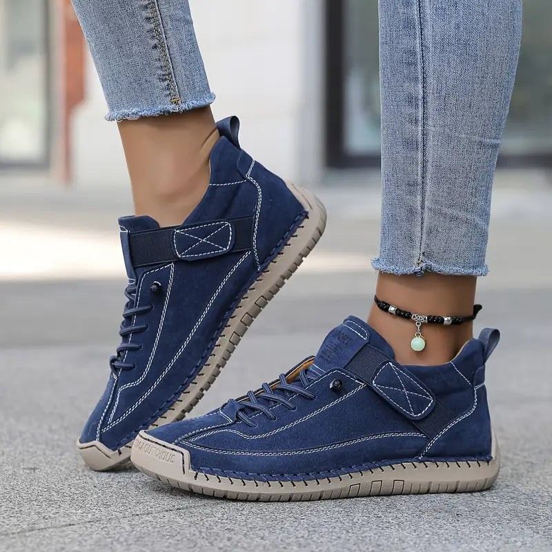 Mia | Wide Fit Slip On Sneakers