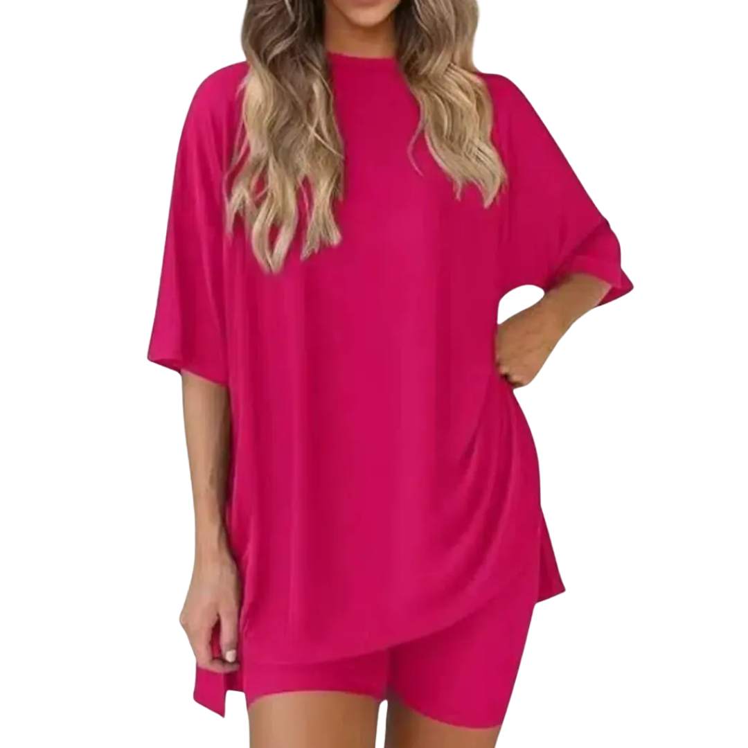 LENNIE™ – Soft Solid Lounge Short Set