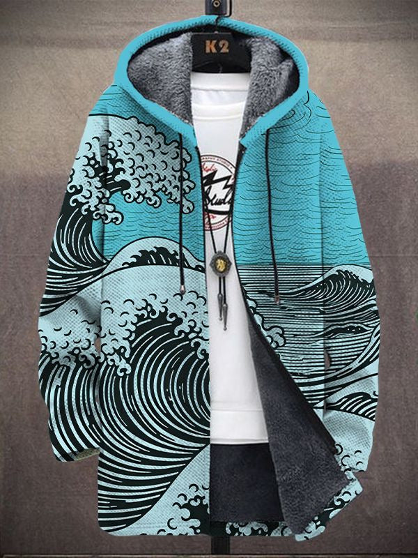 Margot | Printed Hooded Cardigan