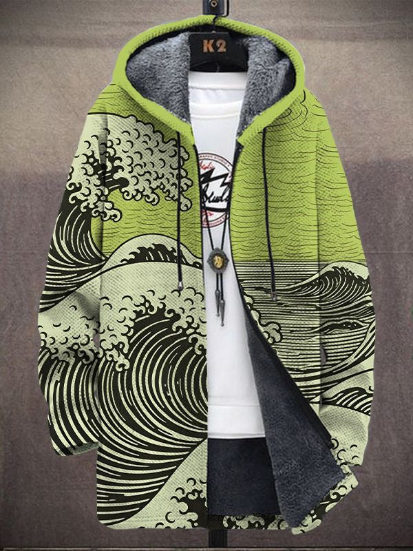 Margot | Printed Hooded Cardigan
