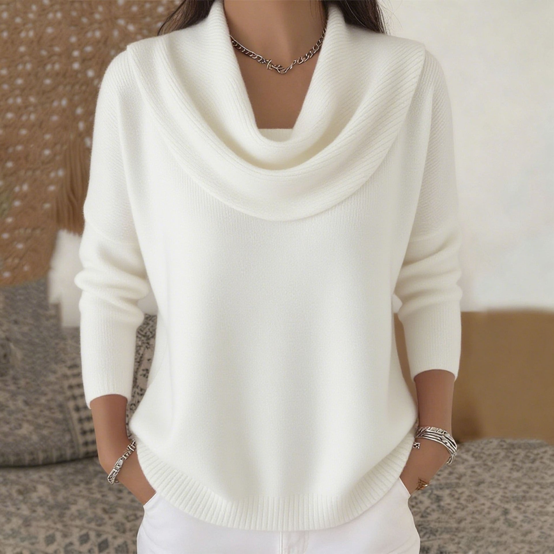 Juliette | Cowl Neck Jumper