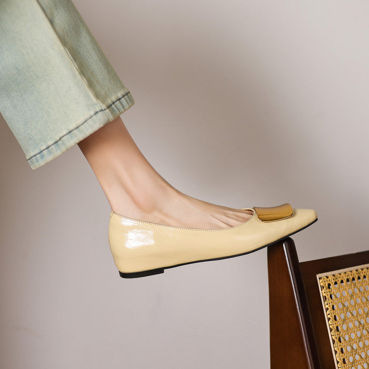 Lorea | Leather Flats