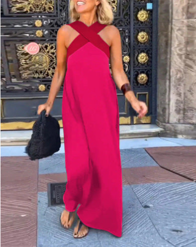 Edna | Dress with Crossed Cut