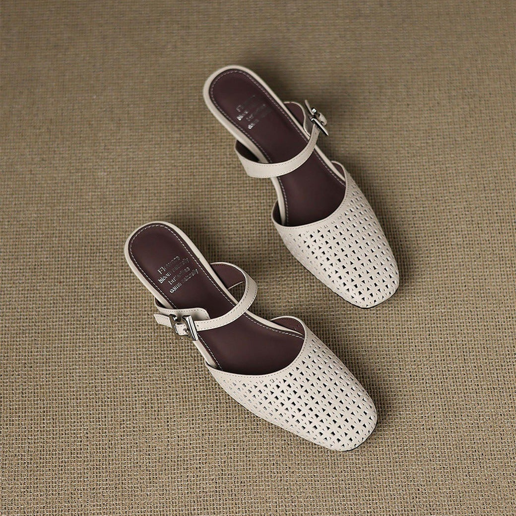 Nilda | Leather Mules