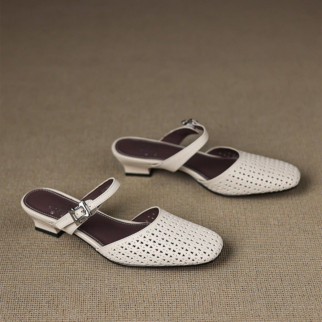 Nilda | Leather Mules