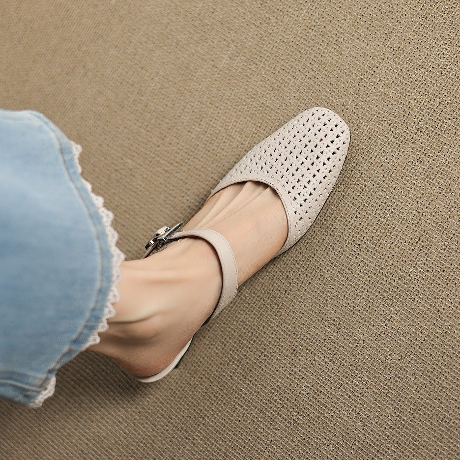 Nilda | Leather Mules