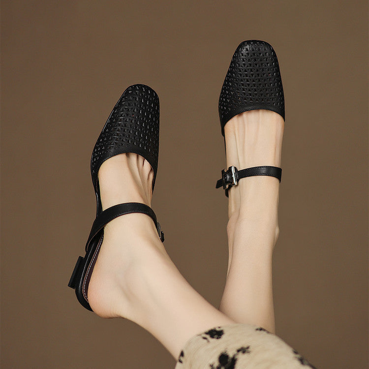 Nilda | Leather Mules