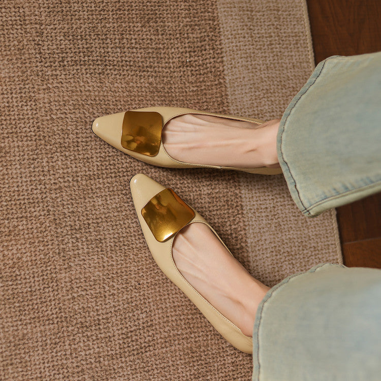 Lorea | Leather Flats