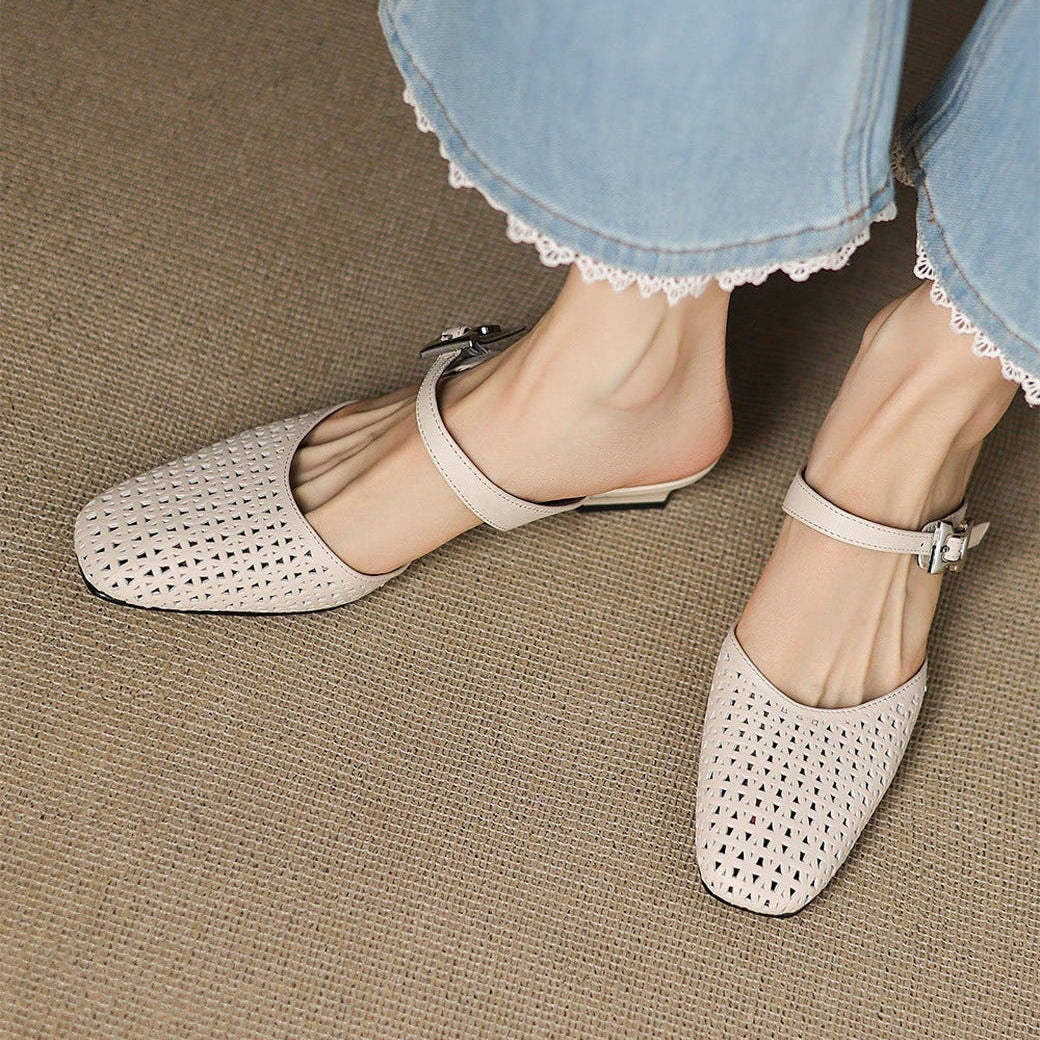 Nilda | Leather Mules