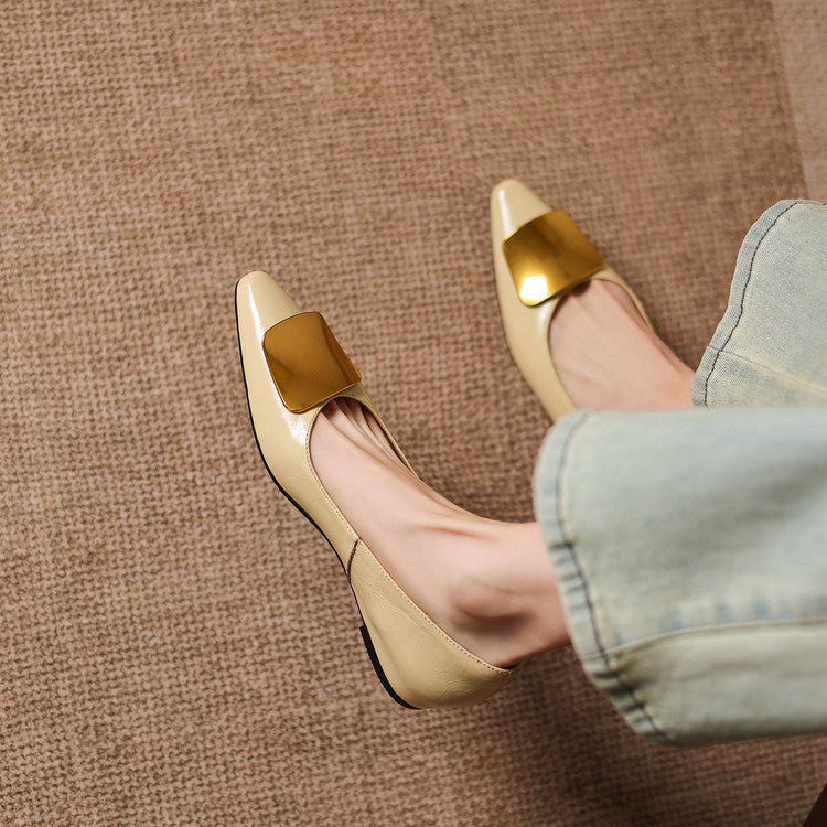 Lorea | Leather Flats