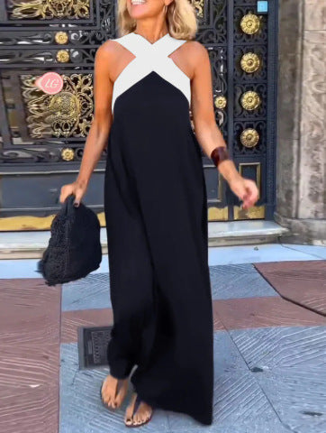 Edna | Dress with Crossed Cut