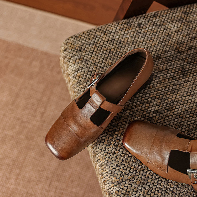 Veyra | Leather Heels