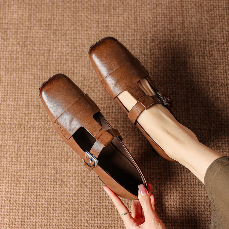 Veyra | Leather Heels