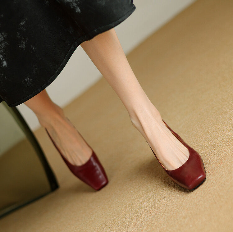 Ersa | Leather Slingbacks