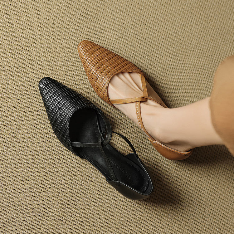 Dona | Leather Heels