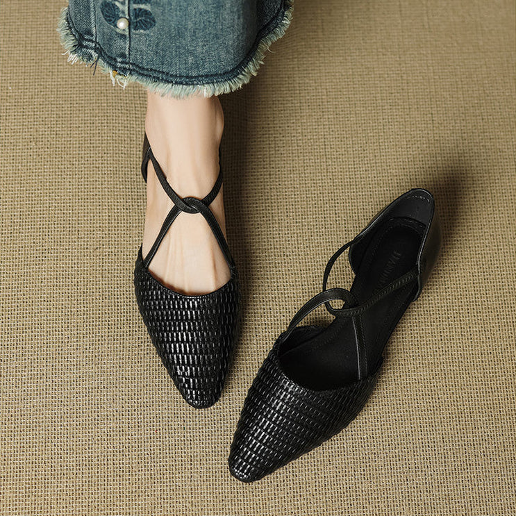 Dona | Leather Heels