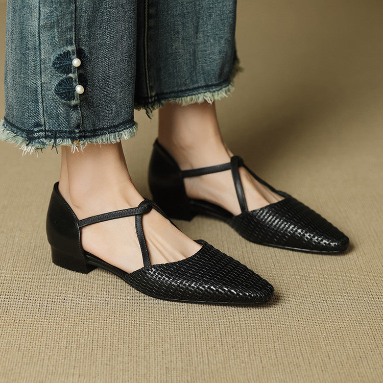 Dona | Leather Heels